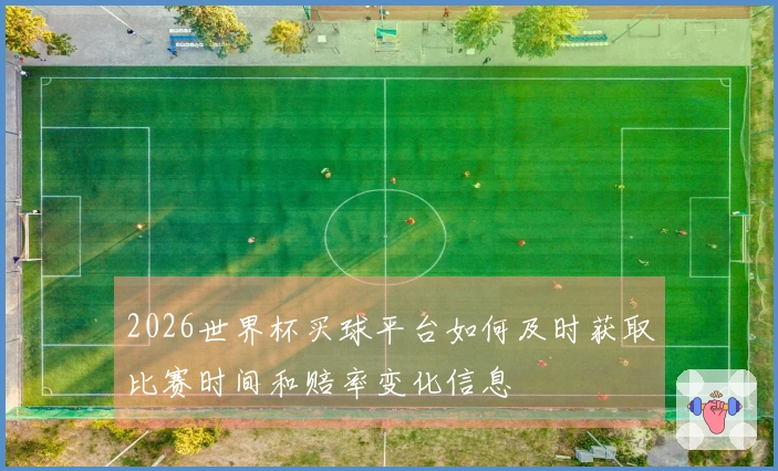 2026世界杯买球平台如何及时获取比赛时间和赔率变化信息