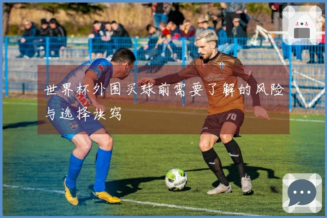 世界杯外围买球前需要了解的风险与选择诀窍